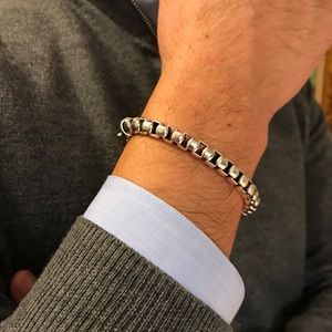 MEN'S David Yurman Box Chain Bracelet